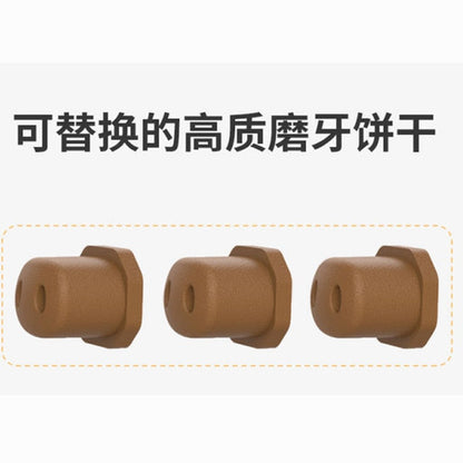 HIPIDOG Pig Shape Sucker Toys Dog Chew Toy Toothbrush Chew Treats Snacks Biscuits for Pets Toys with Suckers