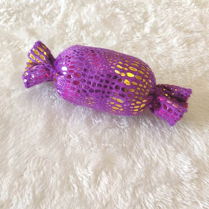 020-1 Fleece Chew Play Toys Pet Squeaky Puppy Chew Squeaker Quack Sound Doll Toy Creative Simulation Donut Pet Supplies Dog Toys