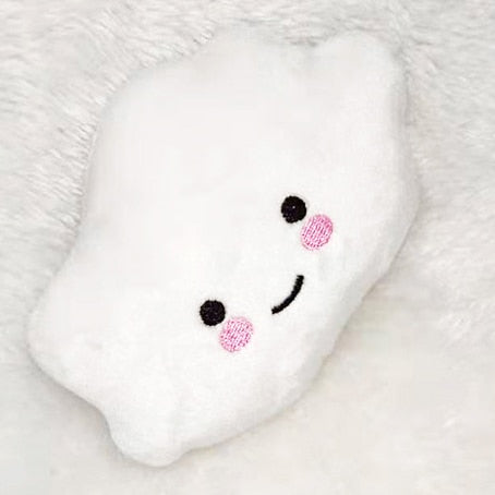 020-1 Fleece Chew Play Toys Pet Squeaky Puppy Chew Squeaker Quack Sound Doll Toy Creative Simulation Donut Pet Supplies Dog Toys