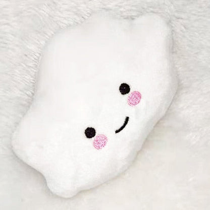 020-1 Fleece Chew Play Toys Pet Squeaky Puppy Chew Squeaker Quack Sound Doll Toy Creative Simulation Donut Pet Supplies Dog Toys