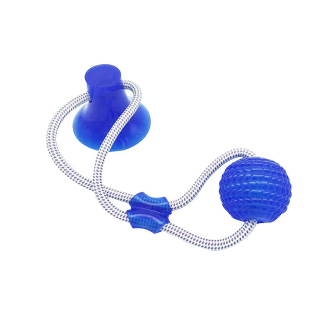 Multifunction Pet Molar Bite Dog Toys Rubber Chew Ball Cleaning Teeth Safe Elasticity Soft Puppy Suction Cup Biting Dog Toy#3