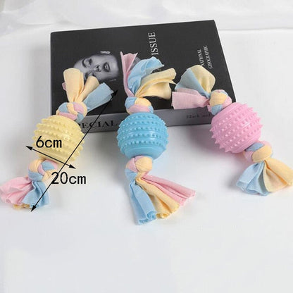 1pcs Pet Dog Toy Chew Squeaky Rubber Toys Vocal Molar Rubber Toy Funny Nipple Ball for Cat Puppy Baby Dogs Interactive Training