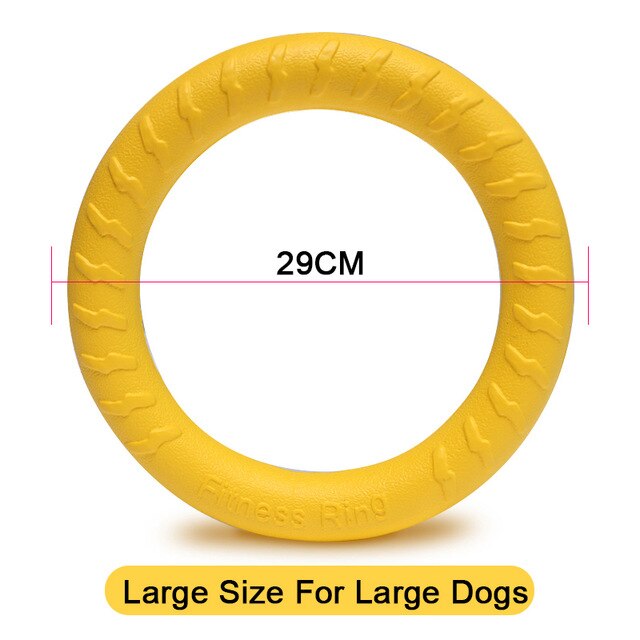 Amphibious Dog Toys Ball with Rope/Flying Discs/Chew Toy Ring EVA Pet Toy For dogs Interactive Ball For Small/Large Dogs Cats