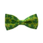 Shamrock Dog Collar Bow Tie