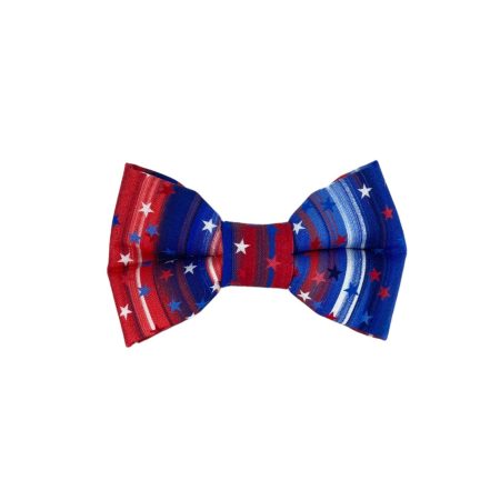 Stars & Stripes Dog Collar Bow Tie