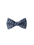 Navy Anchor Dog Collar Bow Tie