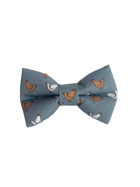 Chicken Dog Collar Bow Tie