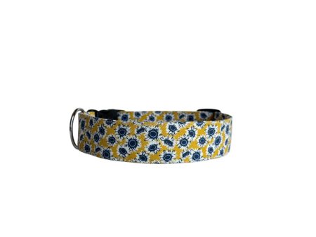 Sunflower Personalized Dog Collar